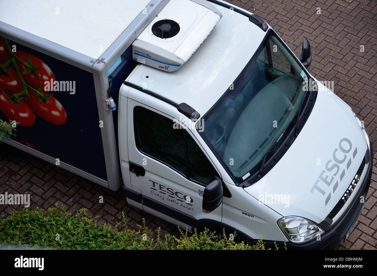 Tesco van hi res stock photography and images alamy