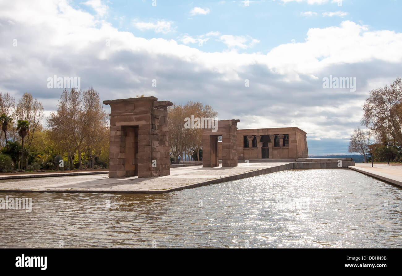 Debod Temple ,Madrid Stock Photo - Alamy