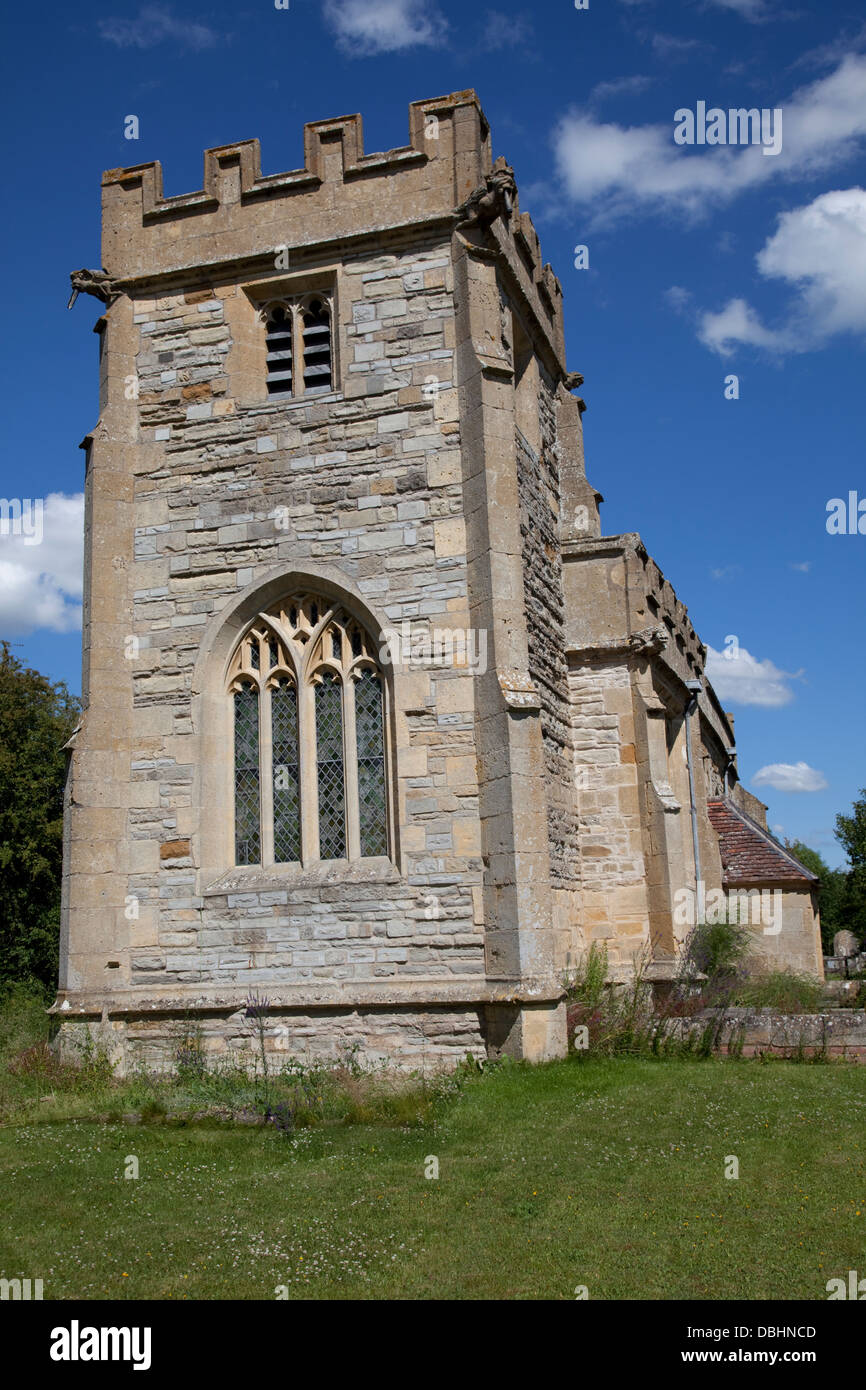 Tower of All Saints Church Weston-on-Avon Warwickshire UK Stock Photo
