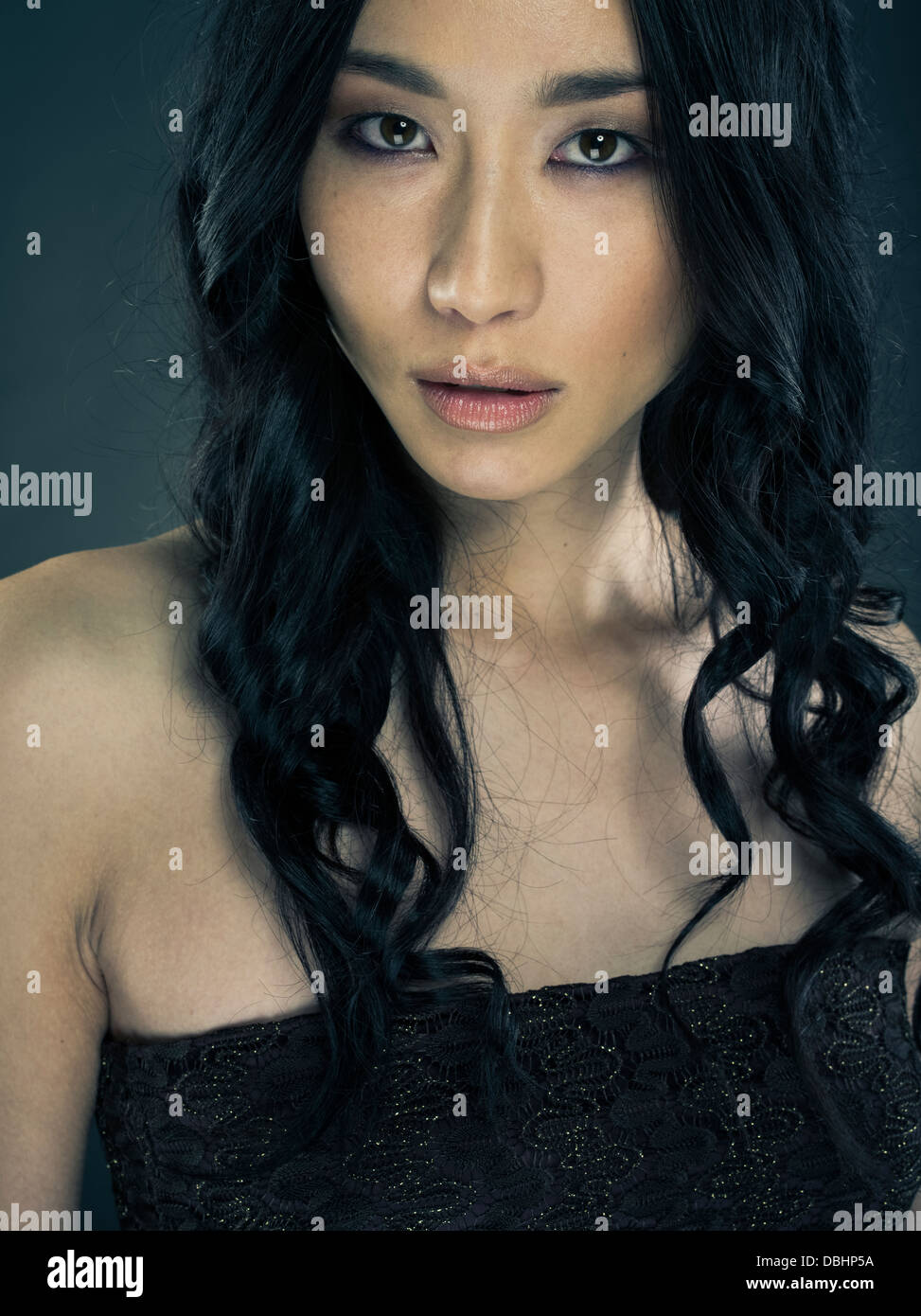 Beautiful Asian woman in her twenties Stock Photo