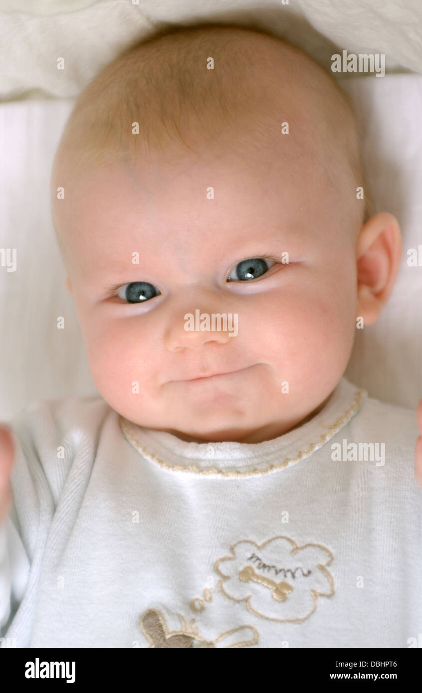 Portrait of a cute baby girl Stock Photo - Alamy