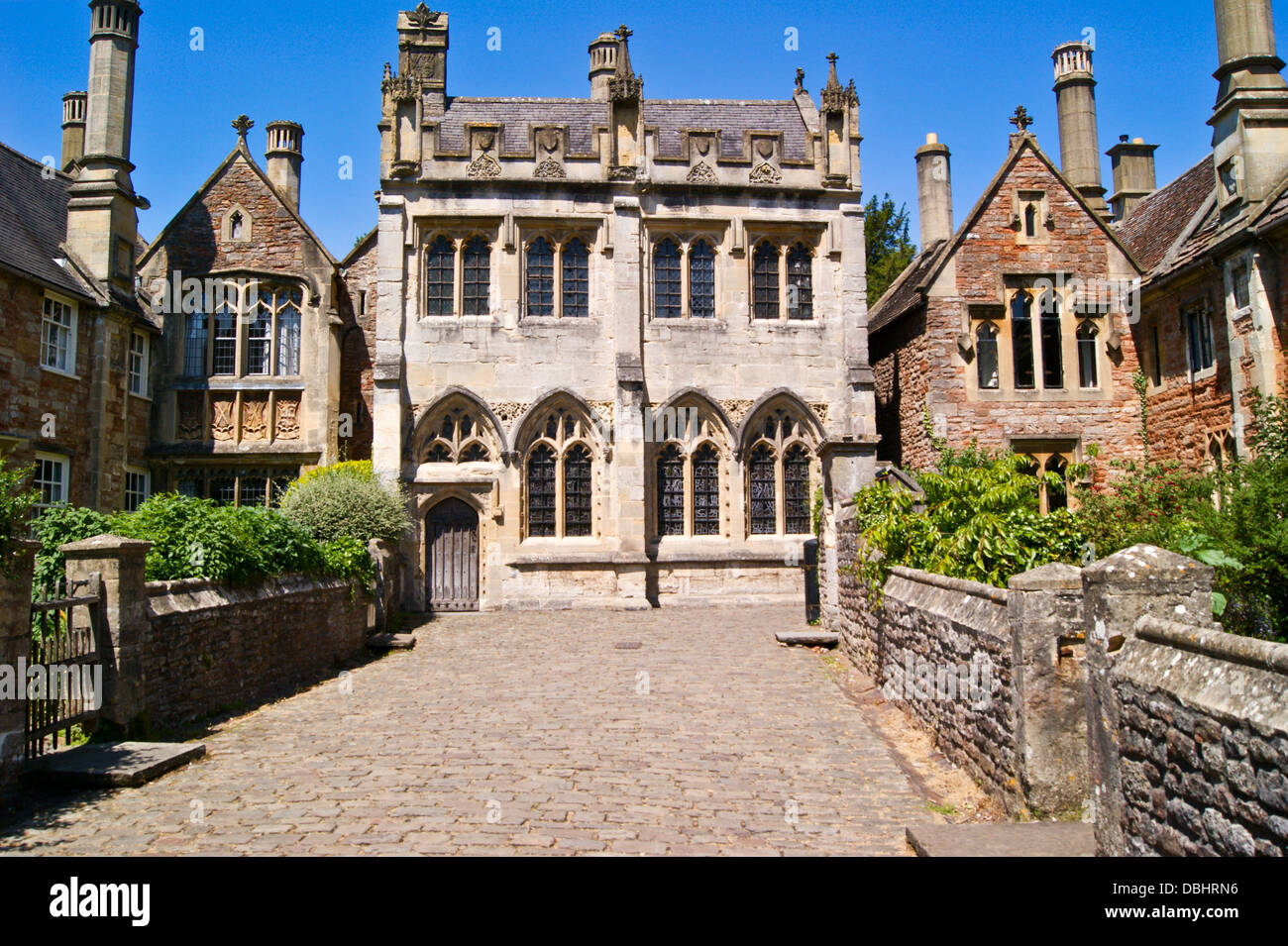 Vicars' Close, Wells, Somerset, England Stock Photo Alamy