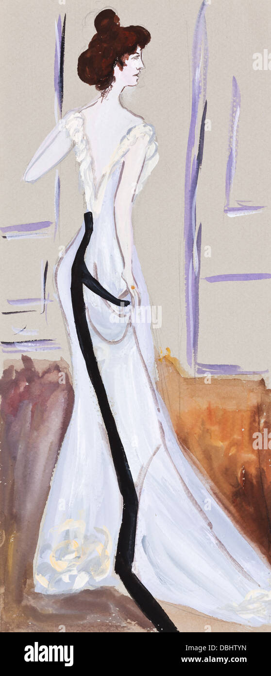 Early 20th Century Evening Dress