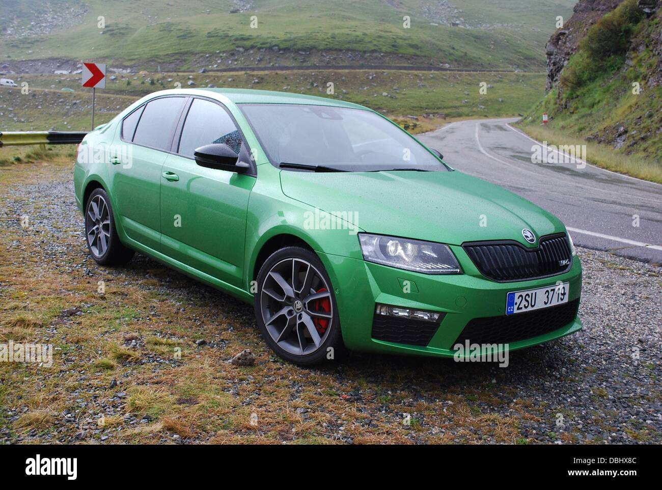 Skoda Octavia RS, one of the fastest and most powerful Octavia model on the  road, was launched in July. Output is 220 hp and top speed is 248 km/h. New  Skoda Octavia