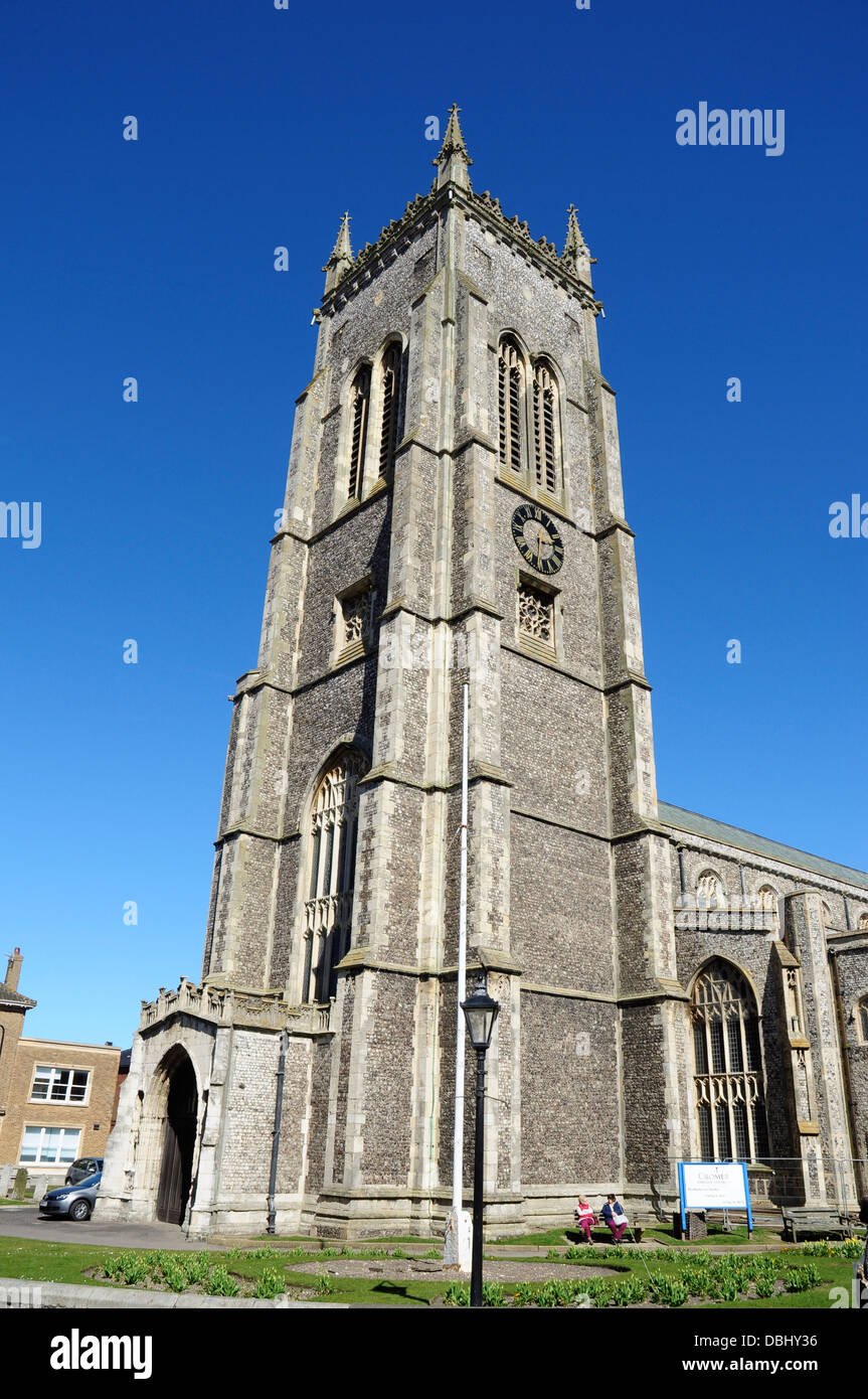 Cromer church tower hi-res stock photography and images - Alamy