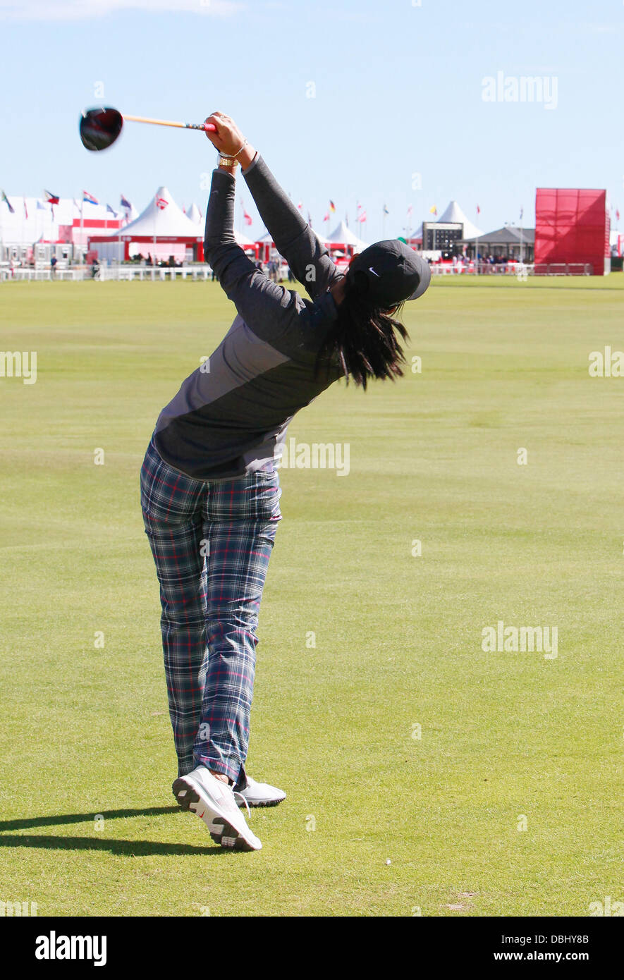 St Andrews, UK. 31st July, 2013. Michelle Wie plays at The Ricoh Women’s British Open, The Old Course, St Andrews Scotland Fife. Credit:  Derek Allan/Alamy Live News Stock Photo