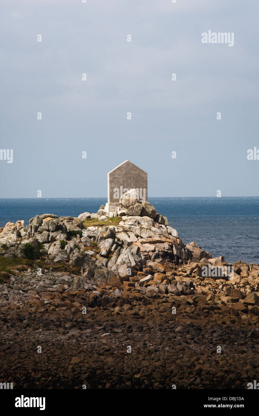 Day Mark St.Agnes Isles of Scilly Stock Photo