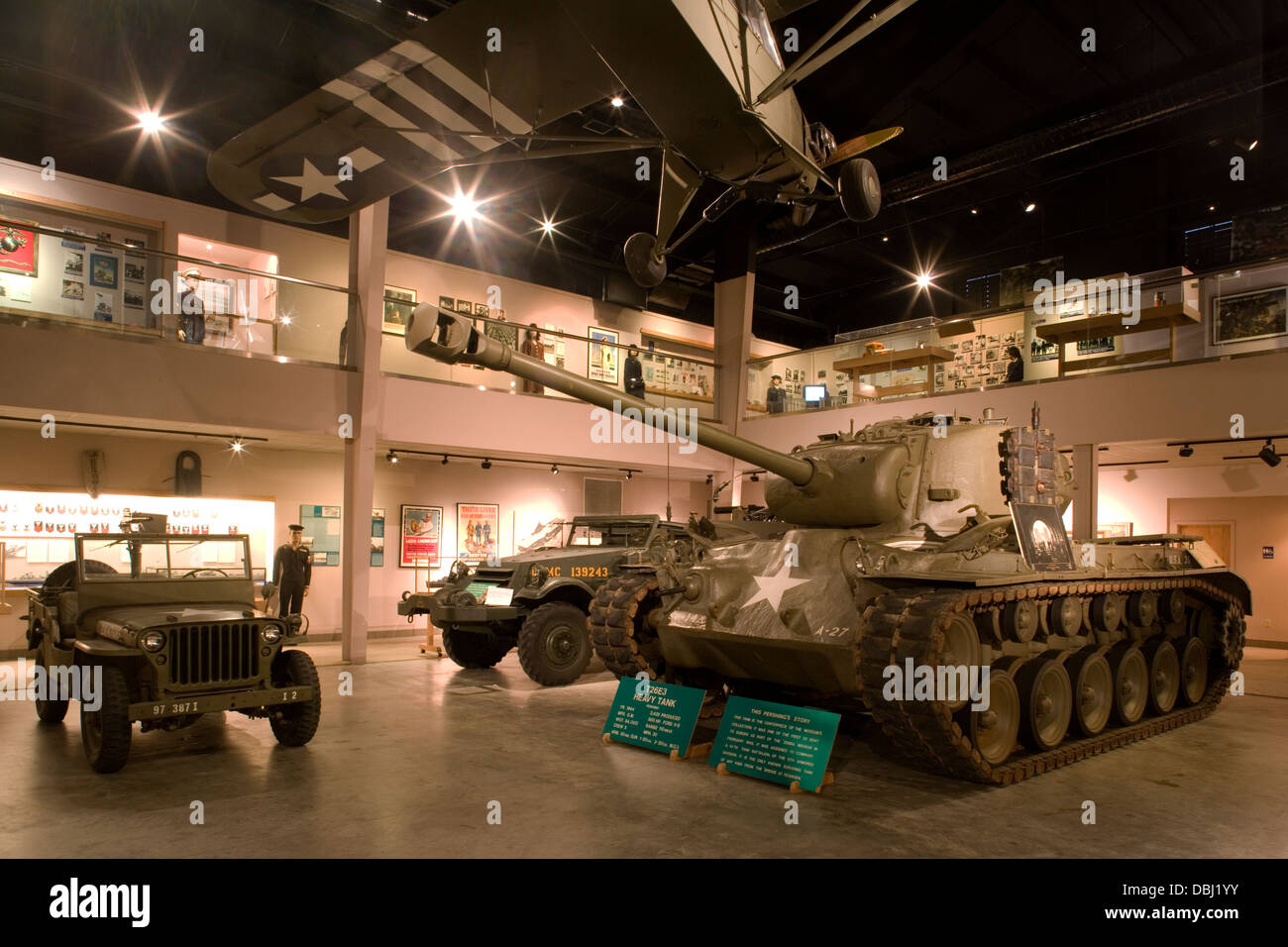 Wolfeboro / Wright Museum - America at War, the Home Front. Stock Photo