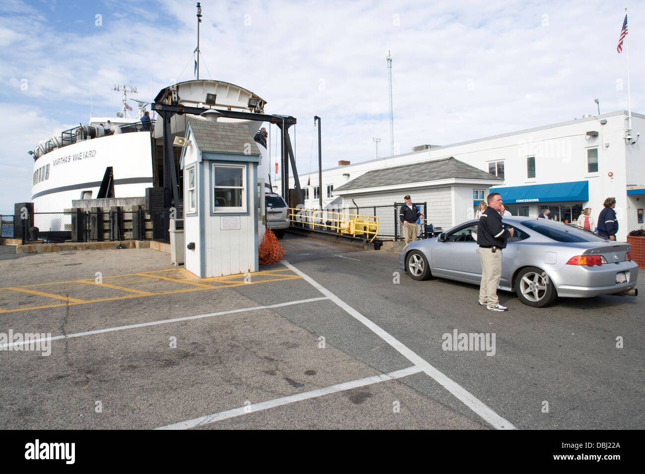 Cape Cod Hyannis Martha's Vineyard ferry Stock Photo Alamy