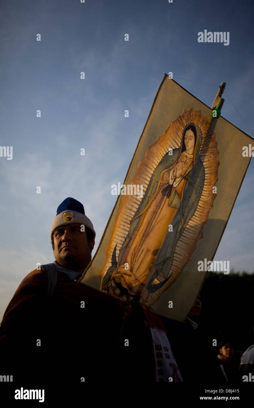 Mexico Our Lady of Guadalupe Pilgrimage Stock Photo Alamy