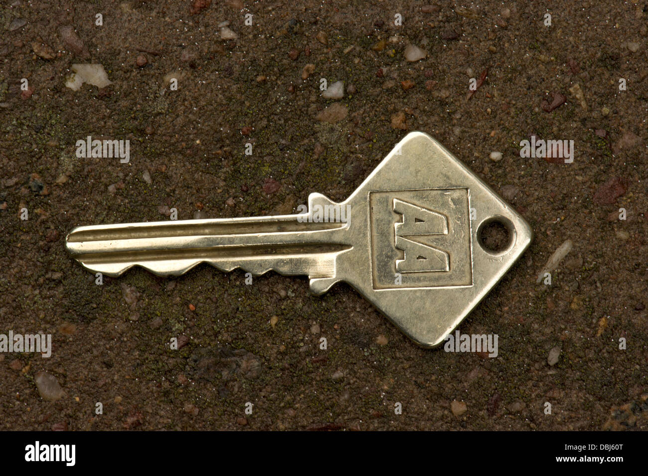 An old AA Key for an AA Box Stock Photo Alamy