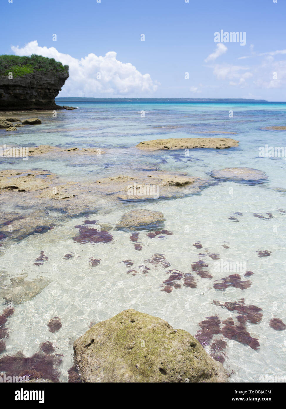 Sunayama Beach - Miyako Island, Okinawa, Japan Stock Photo
