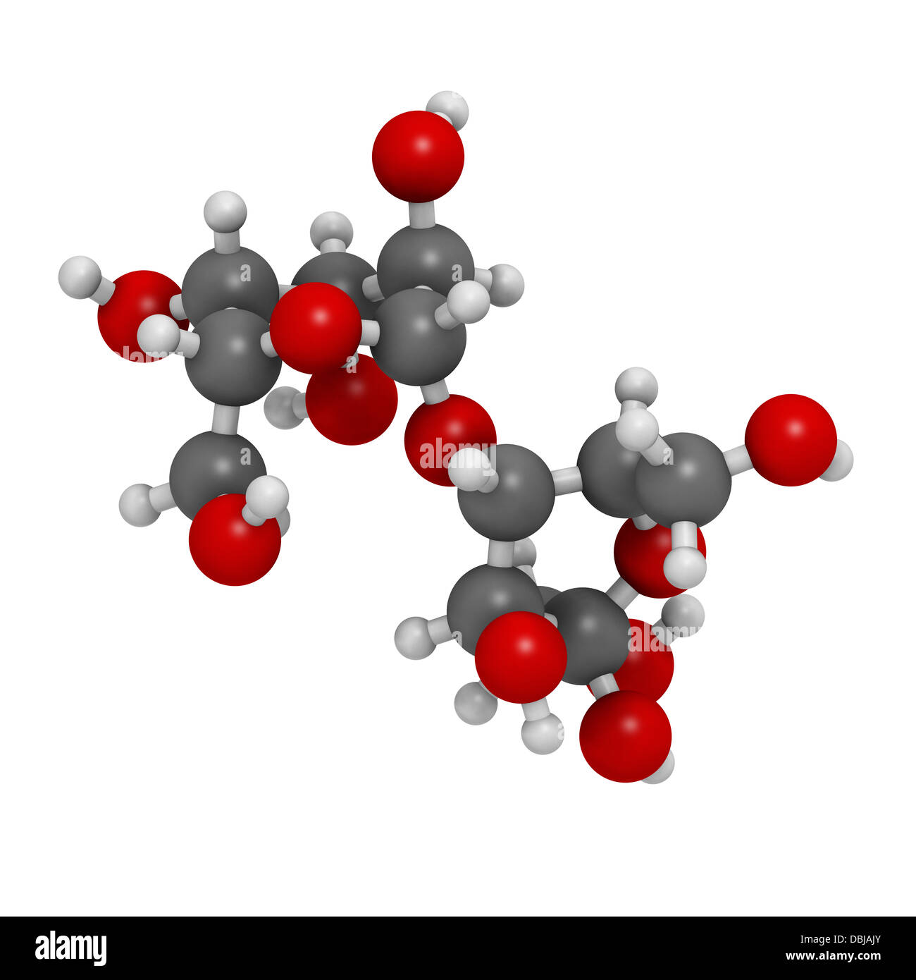 Lactulose chronic constipation drug (laxative), chemical structure
