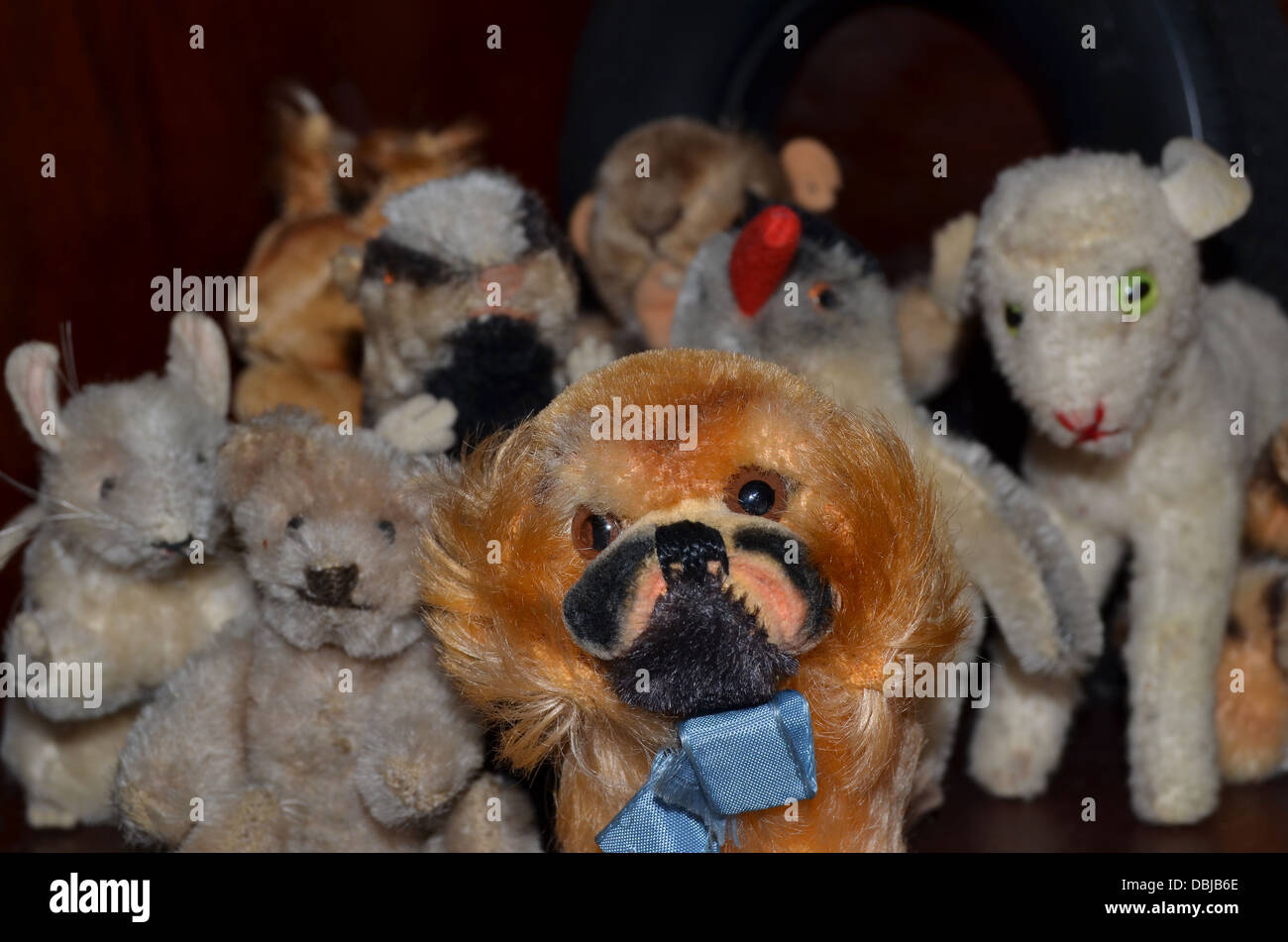 A gathering of some stuffed animal friends Stock Photo Alamy