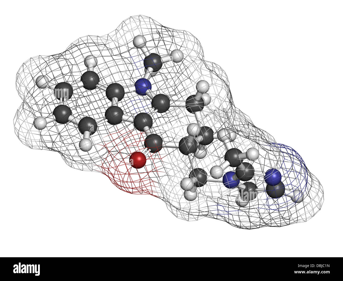 Ondansetron nausea and vomiting treatment drug, chemical structure