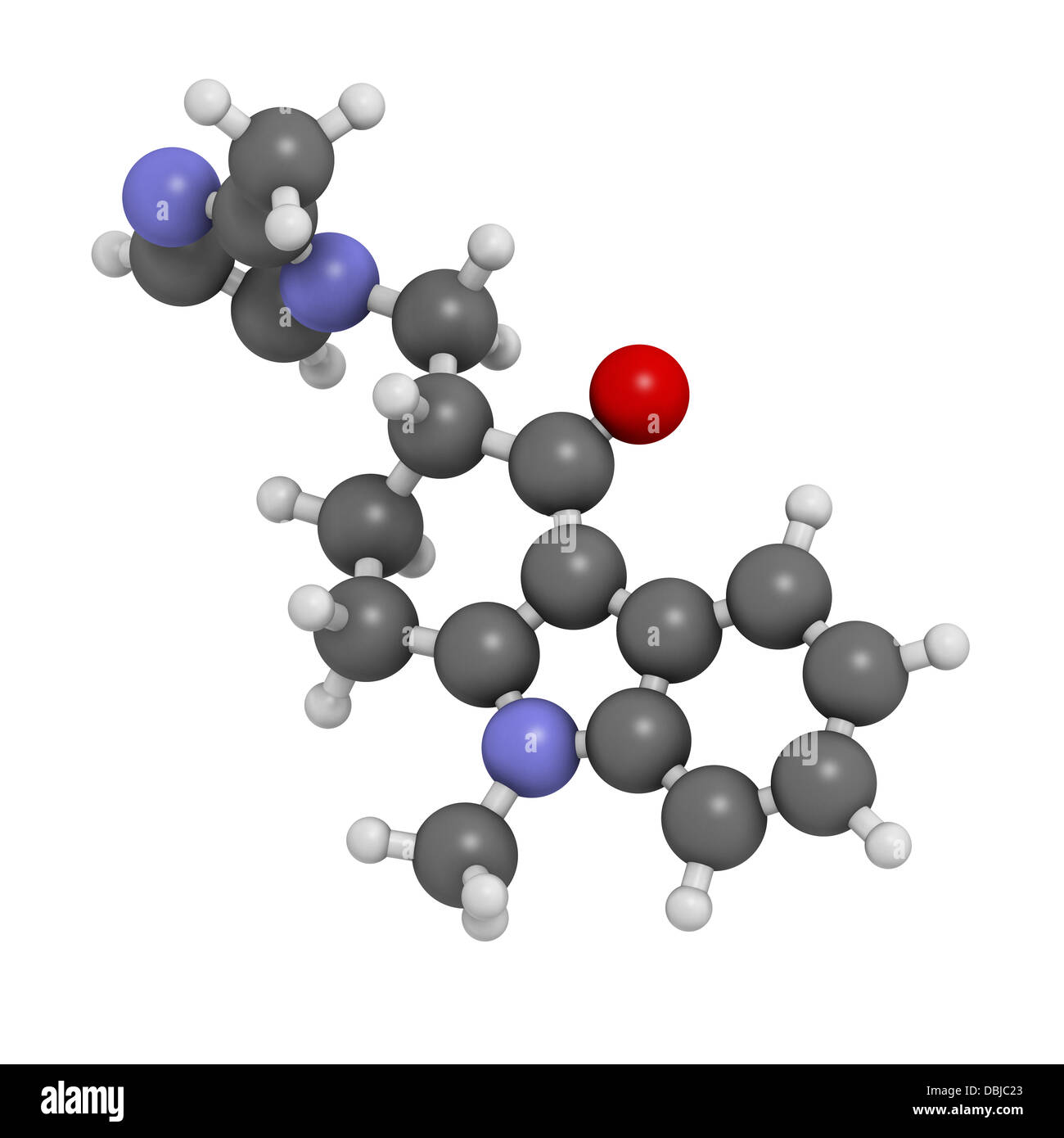 Ondansetron nausea and vomiting treatment drug, chemical structure