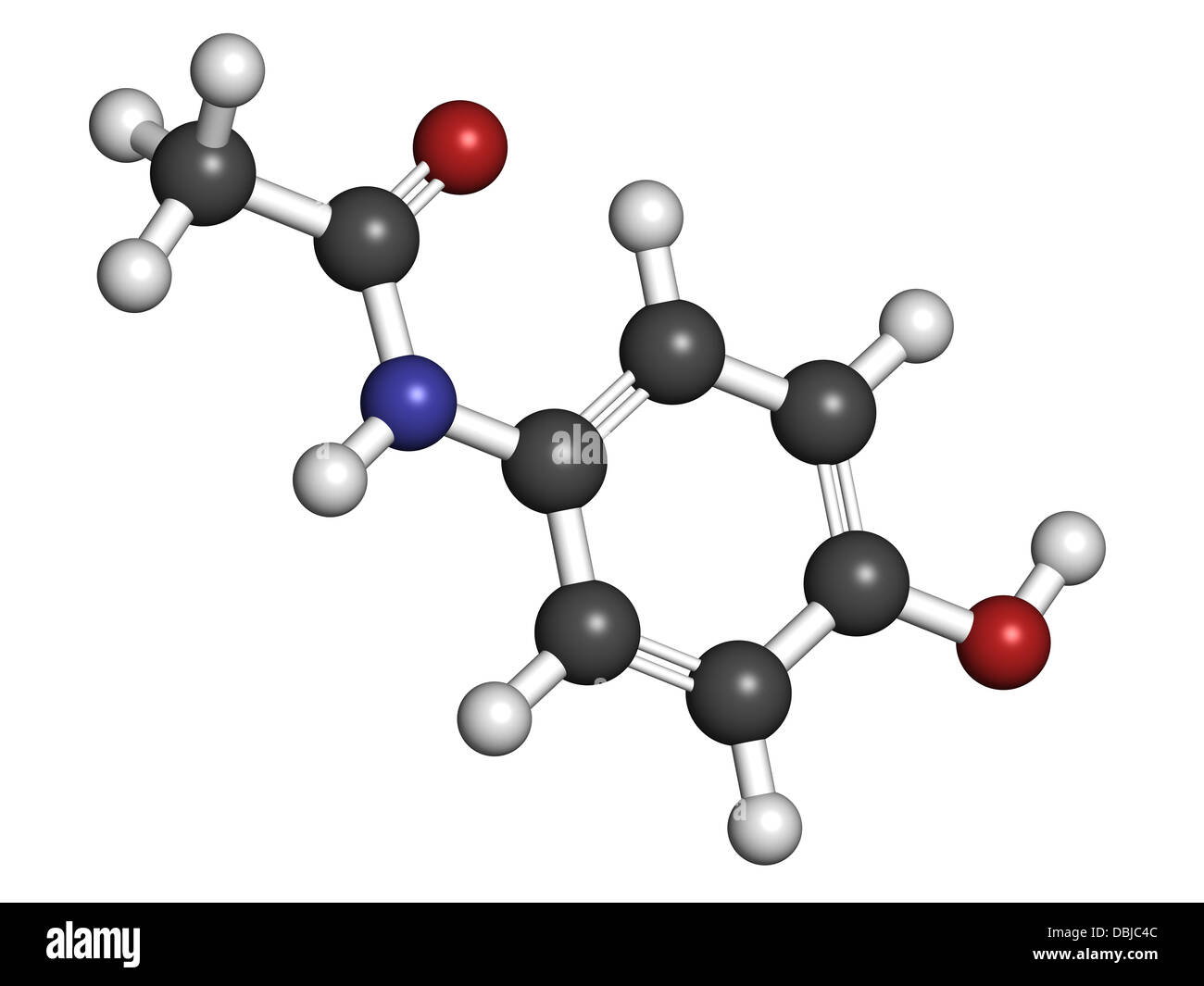 Paracetamol (acetaminophen) pain relief and fever reducing drug