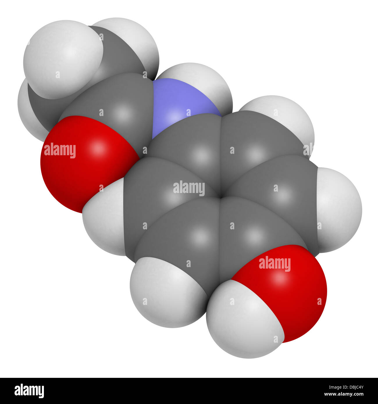 Paracetamol (acetaminophen) pain relief and fever reducing drug