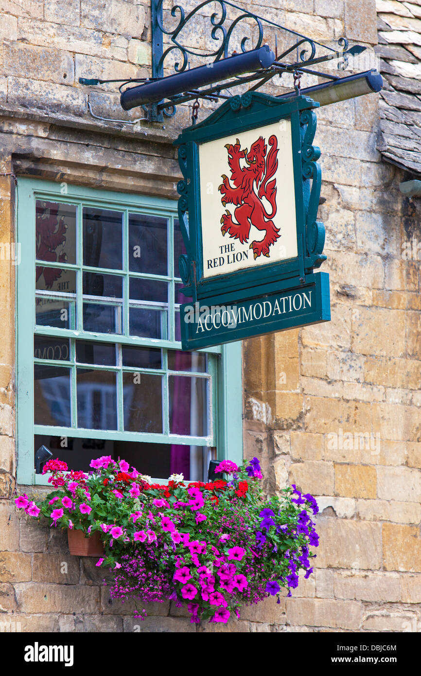The Cotswold town of Chipping Campden, Gloucestershire, England, UK Stock Photo