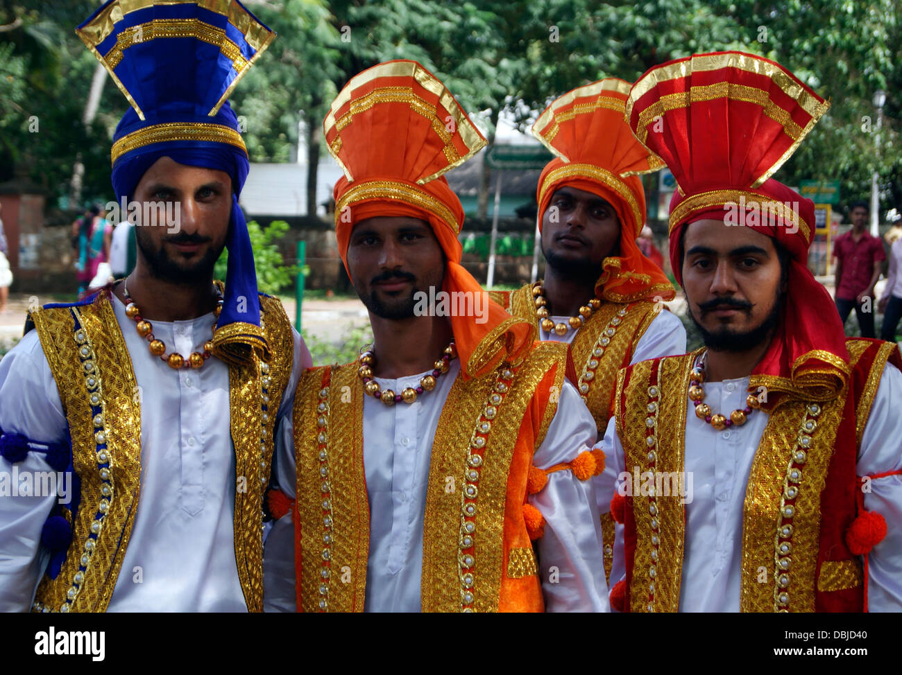 Punjabi traditional men Dress wearing India Stock Photo