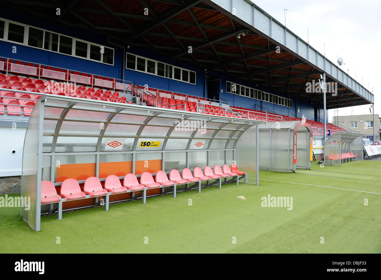 FC Zbrojovka Brno, stadium Stock Photo