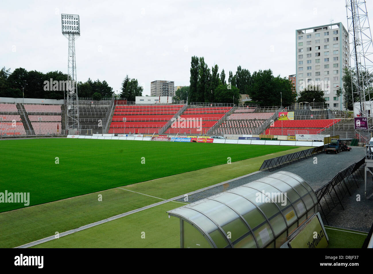 FC Zbrojovka Brno, stadium Stock Photo