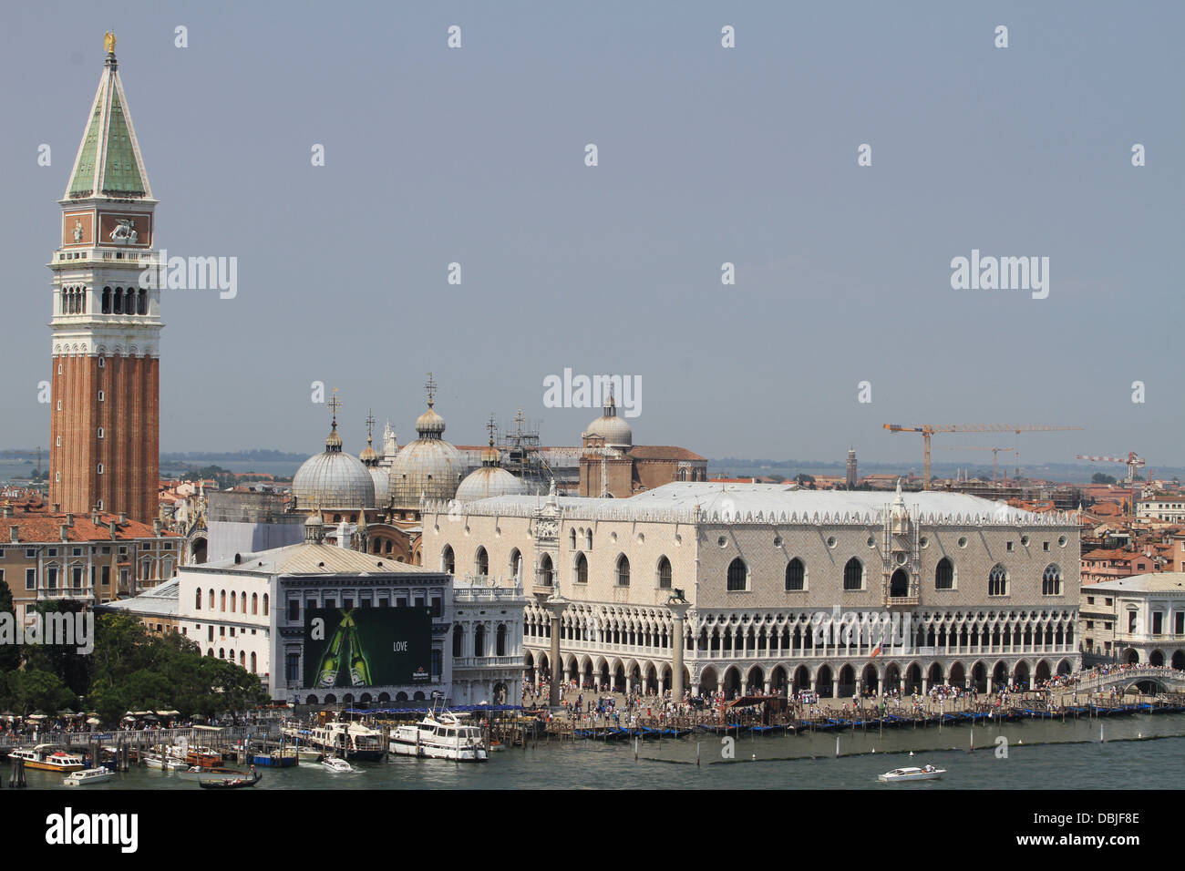 Panoramic view of St Marc's Square in Venice, Italy Stock Photo - Alamy
