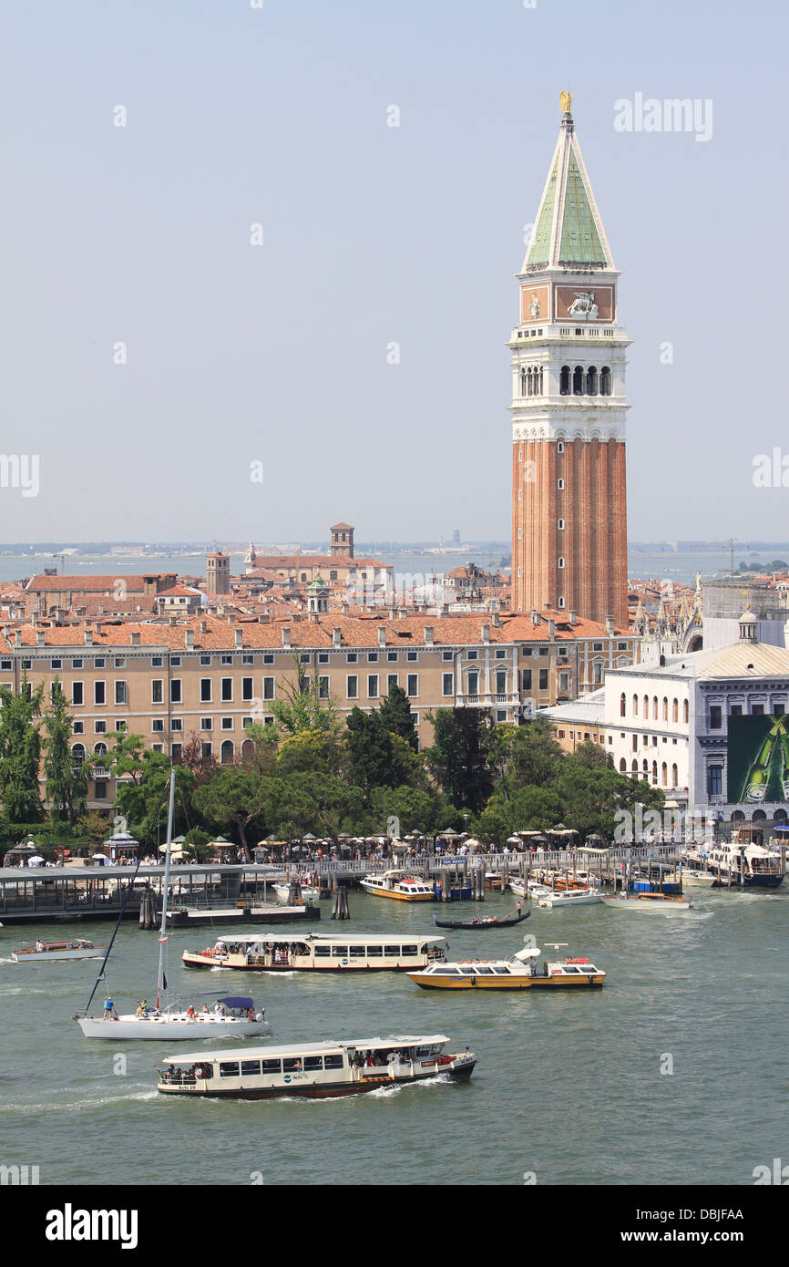 Panoramic view of St Marc's Square in Venice, Italy Stock Photo - Alamy