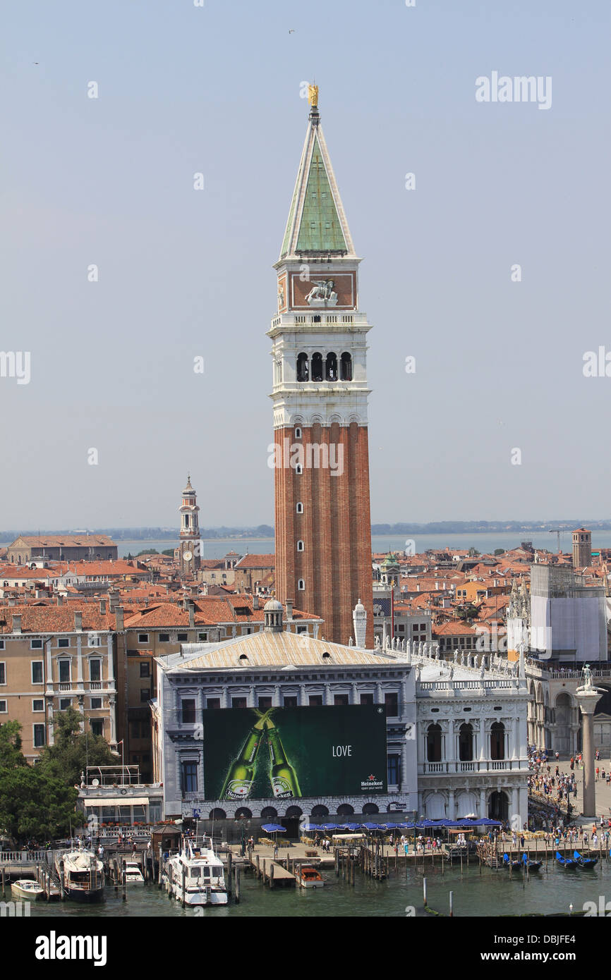 Panoramic view of St Marc's Square in Venice, Italy Stock Photo - Alamy
