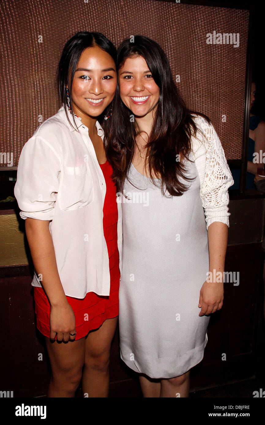 Greta Lee and Zoe Winters Opening night after party for the LCT3