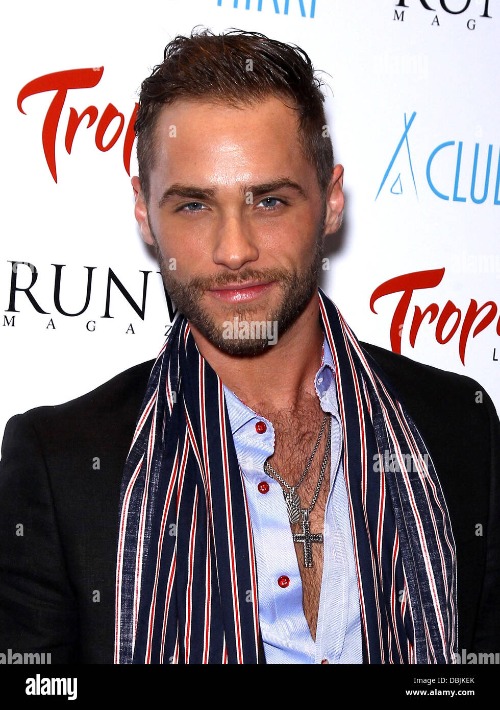 Josh Strickland Runway Magazine celebrates the release of its Summer