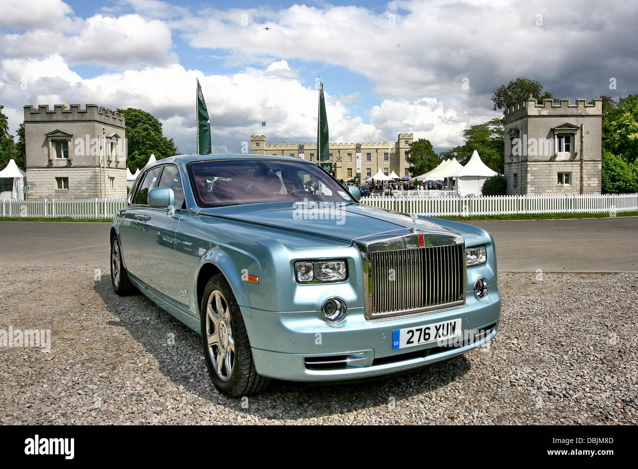 The new Rolls Royce 102EX Phantom showcased at the annual three day Salon  Prive luxury and supercar event, viewing the most exotic modern and vintage  super cars in the world held for