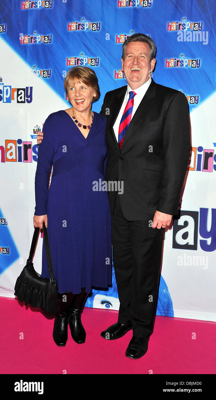 Barry O'Farrell and Rosemary Cowan,  at the Sydney premiere of the musical 'Hairspray' at the Lyric Theatre, Star City - Arrivals Sydney, Australia - 24.06.11 Stock Photo