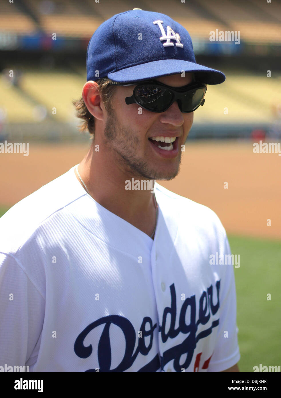 Guest The Los Angeles Dodgers Stadium hosts a fan photo day Los Angeles, California - 25.06.11 Stock Photo