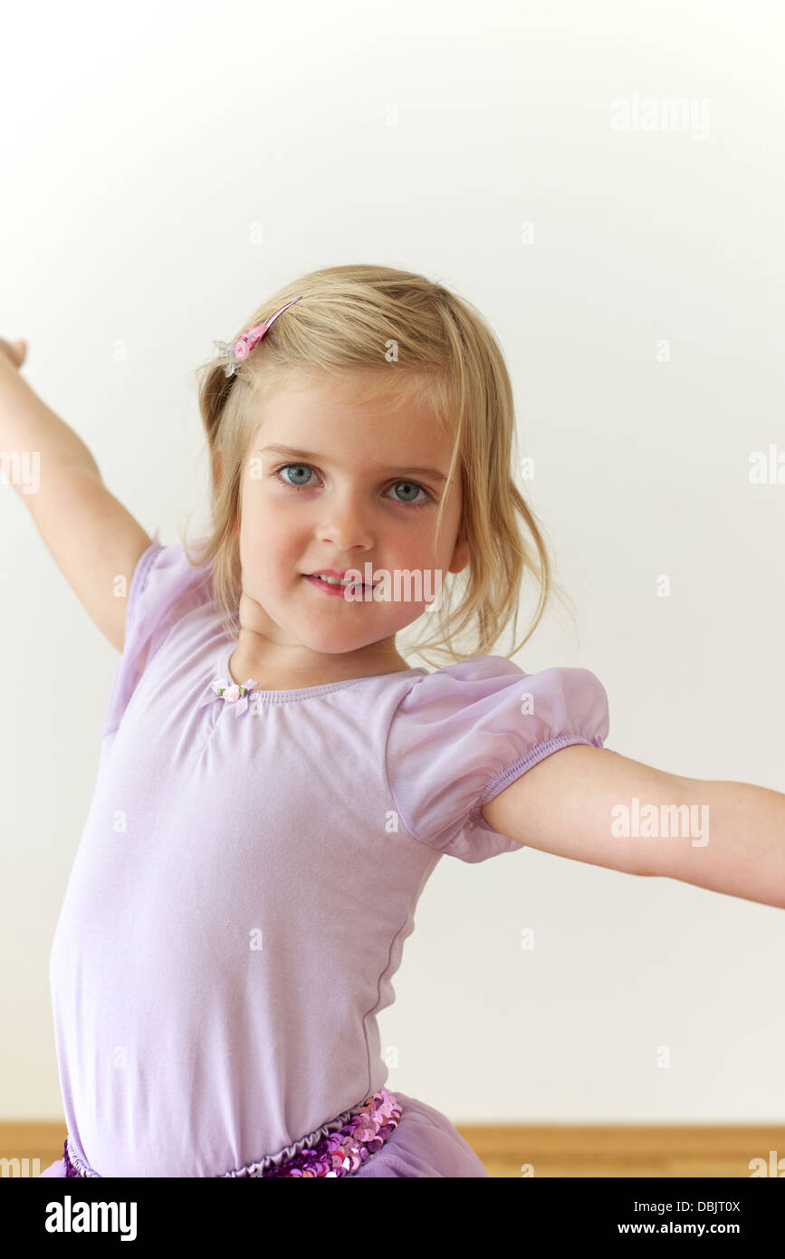 Little Cute Blonde Ballerina Ballet High Resolution Stock Photography and  Images - Alamy