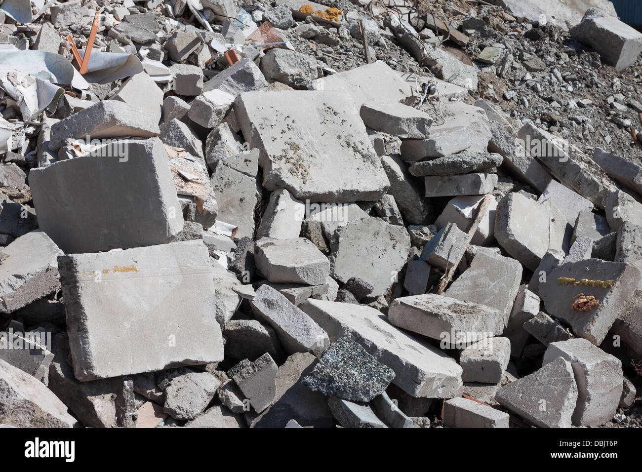 Industrial Demolish Rubble Job High Resolution Stock Photography and ...