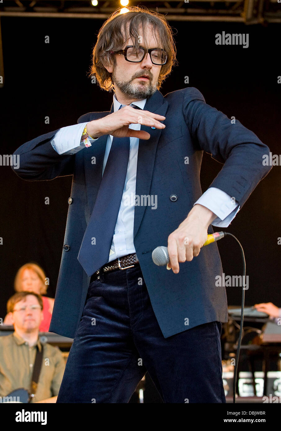 Jarvis Cocker Of Pulp The 2011 Glastonbury Music Festival Held At ...