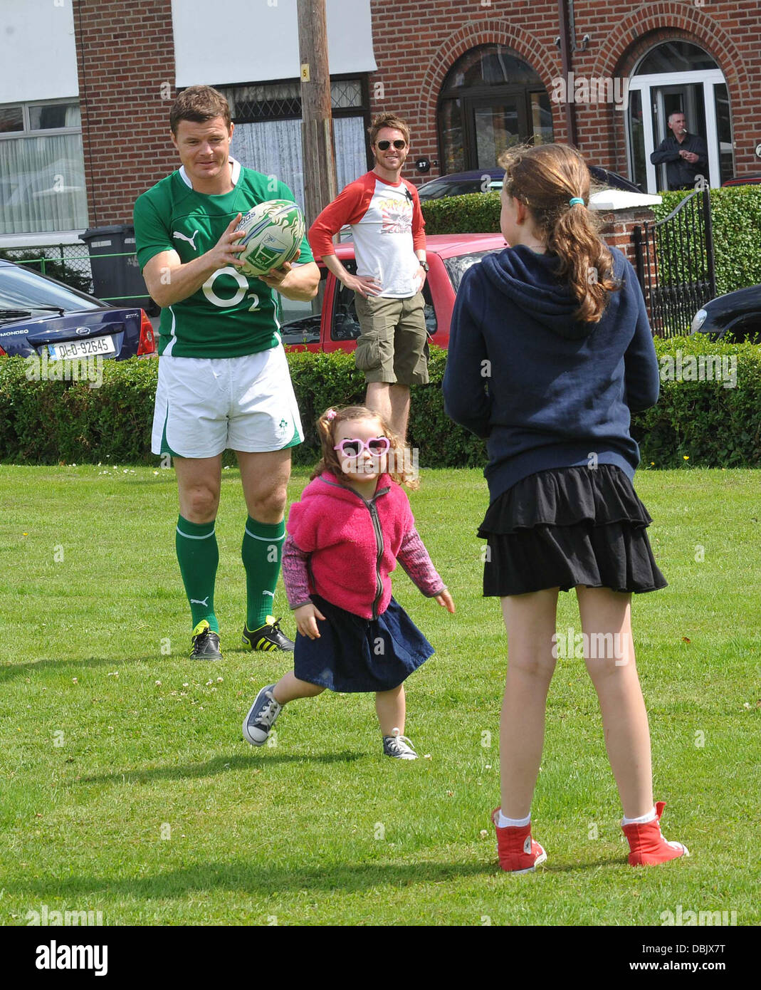 Brian O Driscoll The Residents Of Mount Prospect Grove In Raheny Took On Three Of Irelands
