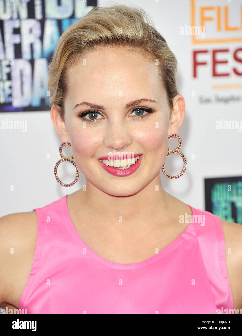 Meaghan Martin 'Don't Be Afraid of the Dark' Premiere at 2011 LAFF at Regal Cinemas L.A. Live - Arrivals Los Angeles, California - 26.06.11 Stock Photo