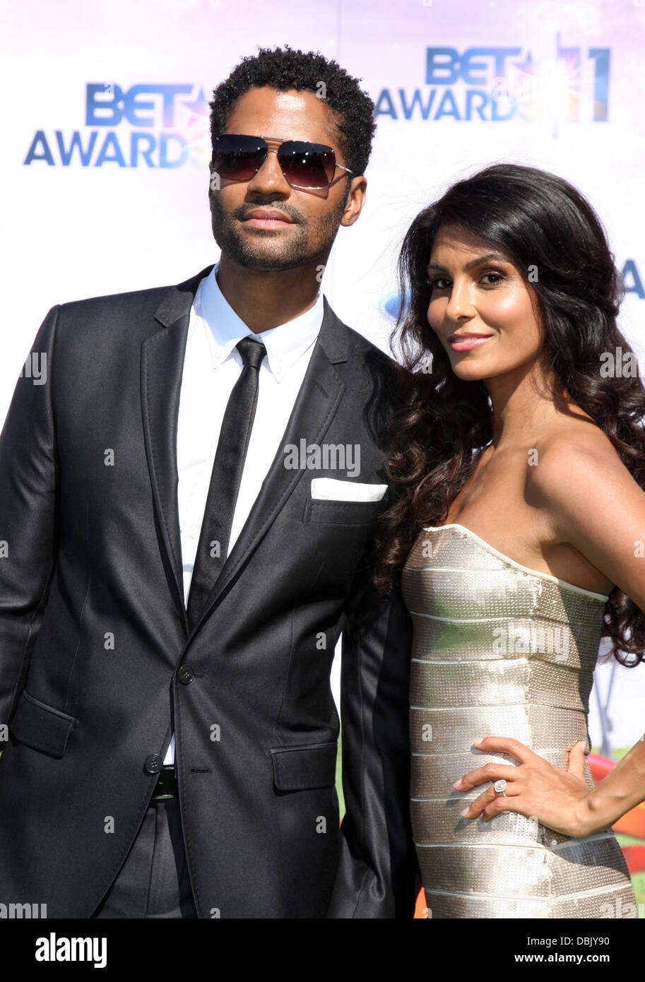 Eric Benet And Manuela Testolini BET Awards '11 Held At The Shrine ...