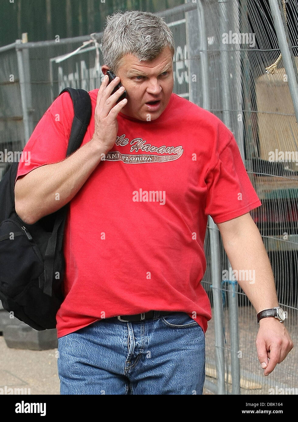 Adrian Chiles at the ITV studios London, England - 28.06.11 Stock Photo