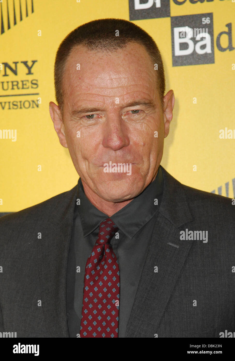 Bryan Cranston The Premiere of 'Breaking Bad' Season Four held at The Chinese 6 Theatres Los Angeles, California - 28.06.11 Stock Photo