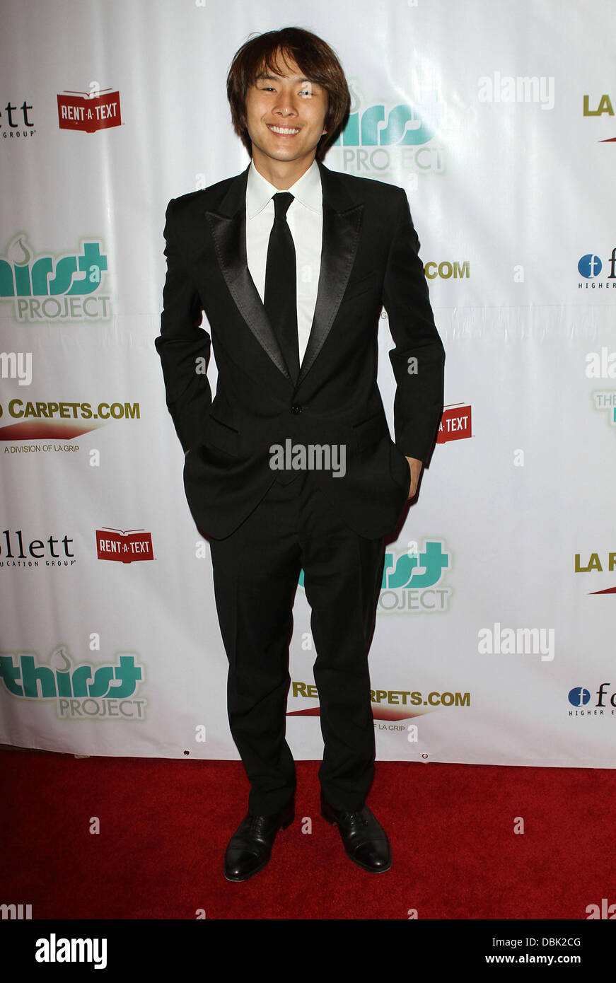 Justin Chon The 2nd Annual Thirst Gala held at the Beverly Hilton Hotel - Arrivals Beverly Hills, California - 28.06.11 Stock Photo