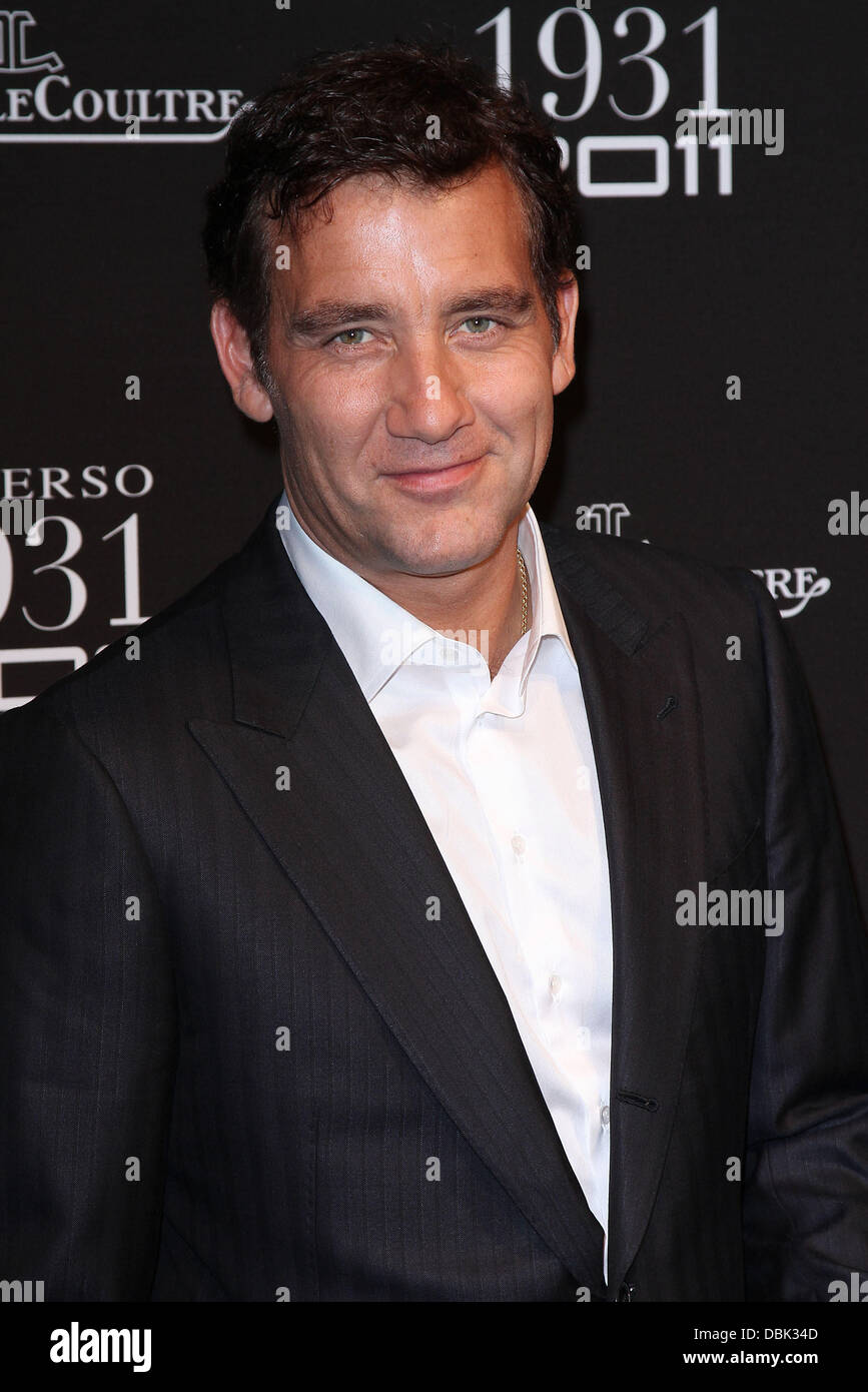 Clive Owen Jaeger Lecoultre Reverso 80th Anniversary at Les Beaux