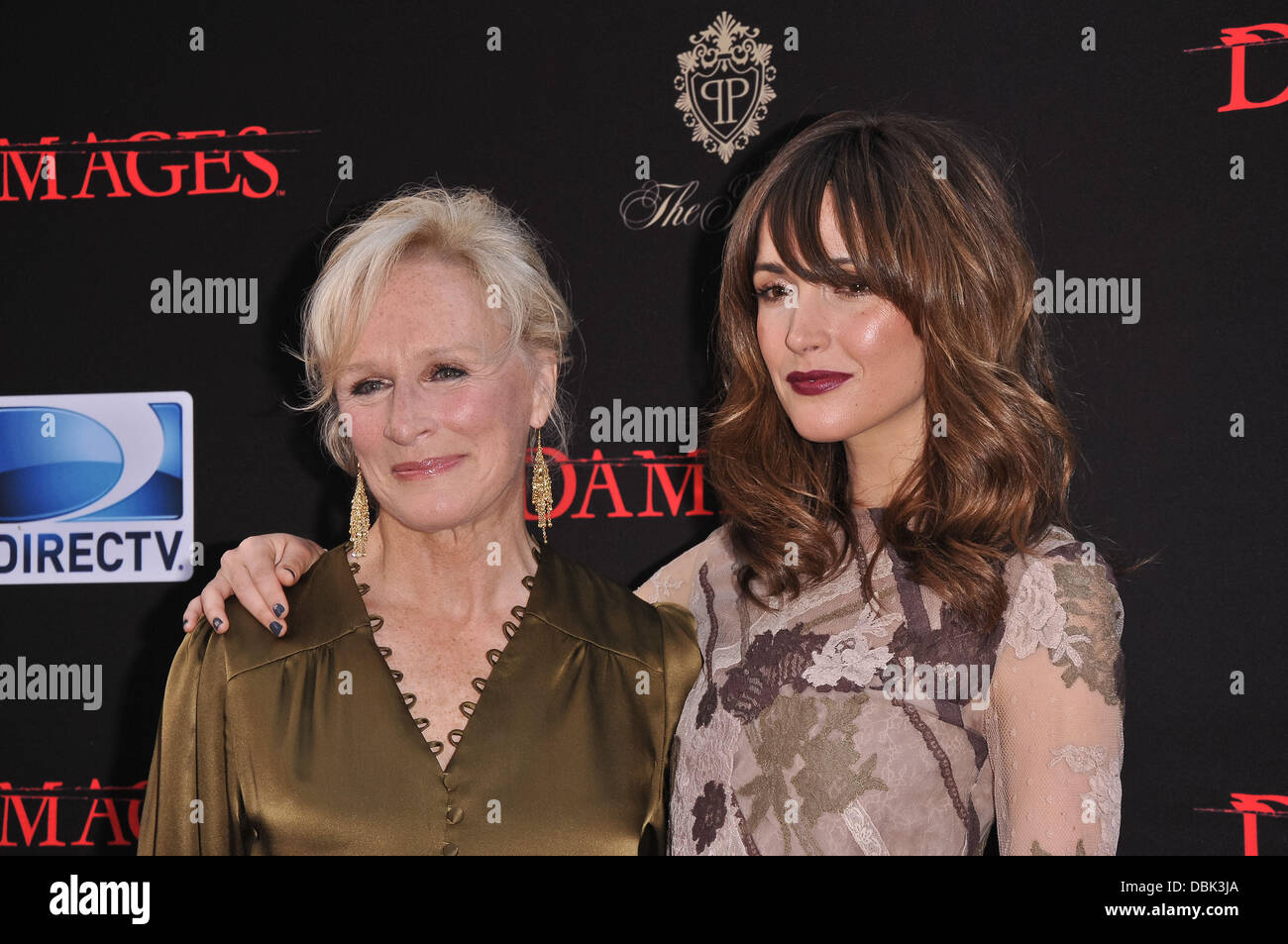 Glenn Close, Rose Byrne "Damages" Season 4 Premiere Arrivals New York City, USA 29.06.2011