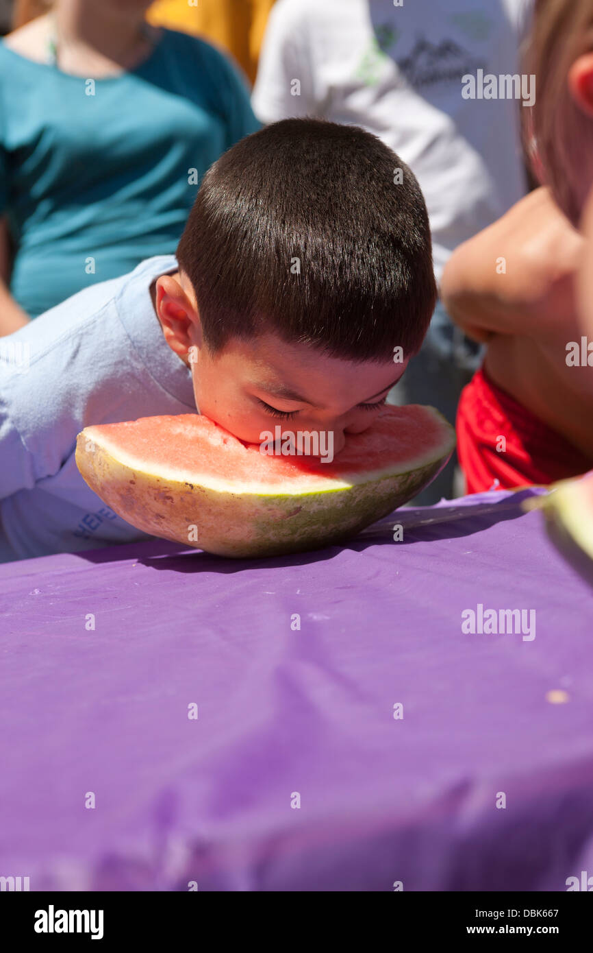 Watermelon contest hires stock photography and images Alamy