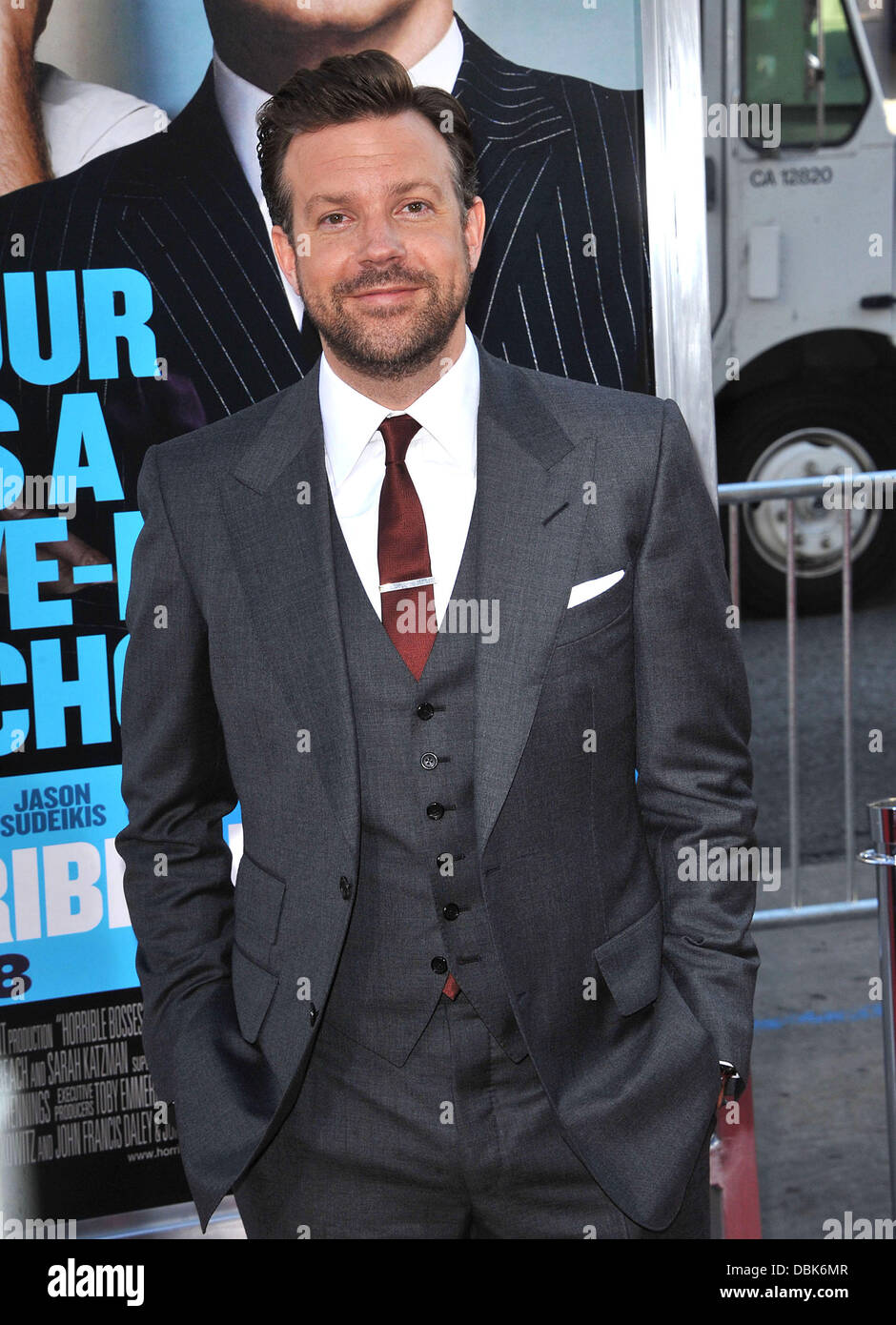 Jason Sudeikis The Los Angeles premiere of 'Horrible Bosses' at the Graumans Chinese Theater - Arrivals Los Angeles, California - 30.06.11 Stock Photo