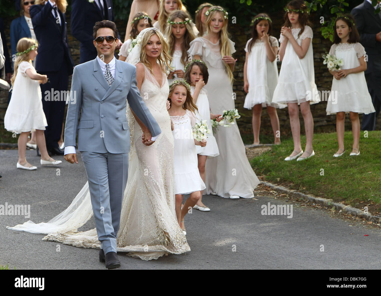 The marriage ceremony of Kate Moss was held in the small old church of St. Margaret 07/02/2011 34 The marriage ceremony of Kate Moss was held in the small old church of St. Margaret 07/02/2011 71
