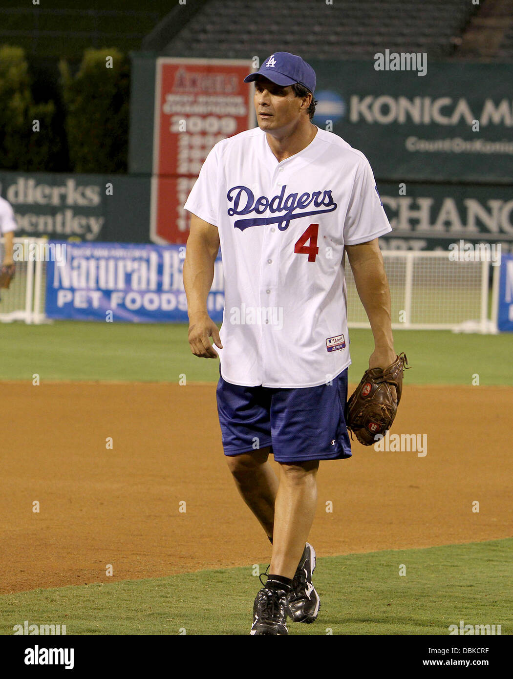 Jose Canseco Steve Garvey's Celebrity Softball Game for ALS Research held  at the Angels Stadium Anaheim, California - 03.07.11 Stock Photo - Alamy