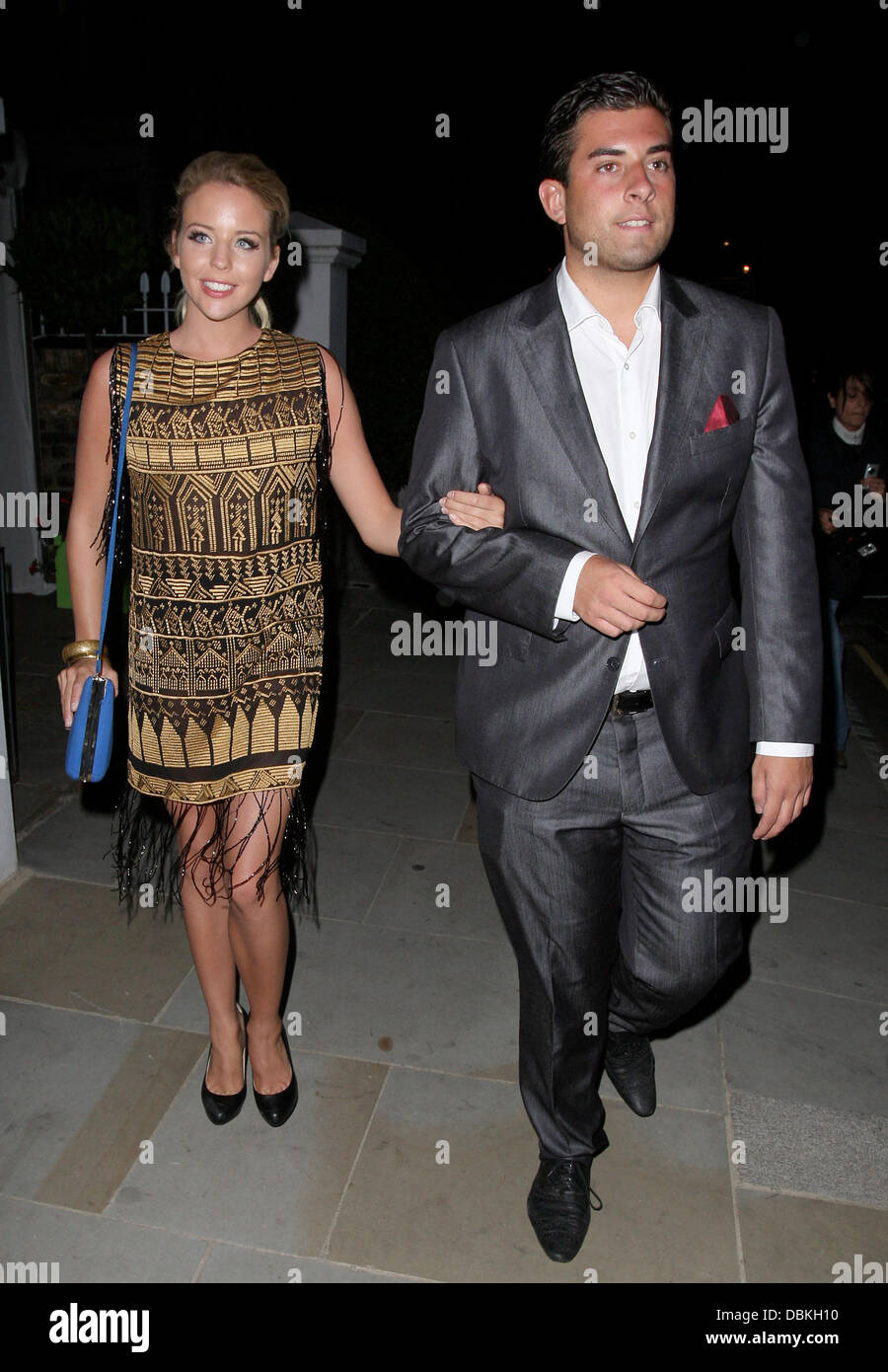 James Argent and Lydia Rose Bright AKA Lydia Bright Stock Photo Alamy